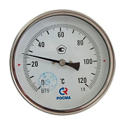 Термометр БТ- 41.211 80/64 (1/2", 0-120'С, 1,5) РОСМА